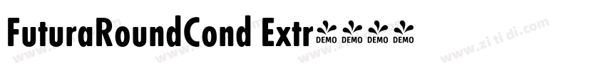 FuturaRoundCond Extr字体转换